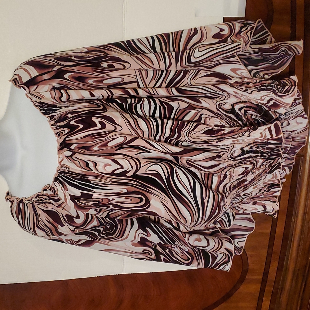 Fashion bug size 2x spandex/polyester blend